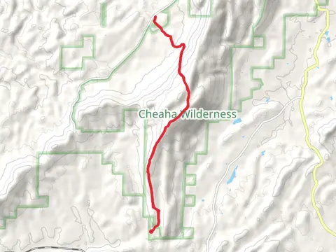 Odum Trail and Chinnabee Silent Out and Back