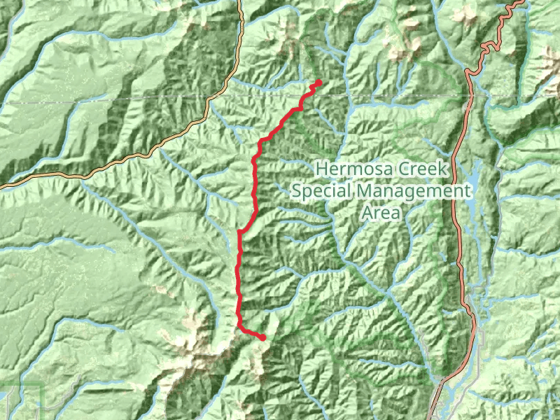 Blackhawk Co Trail and Highline Co Trail
