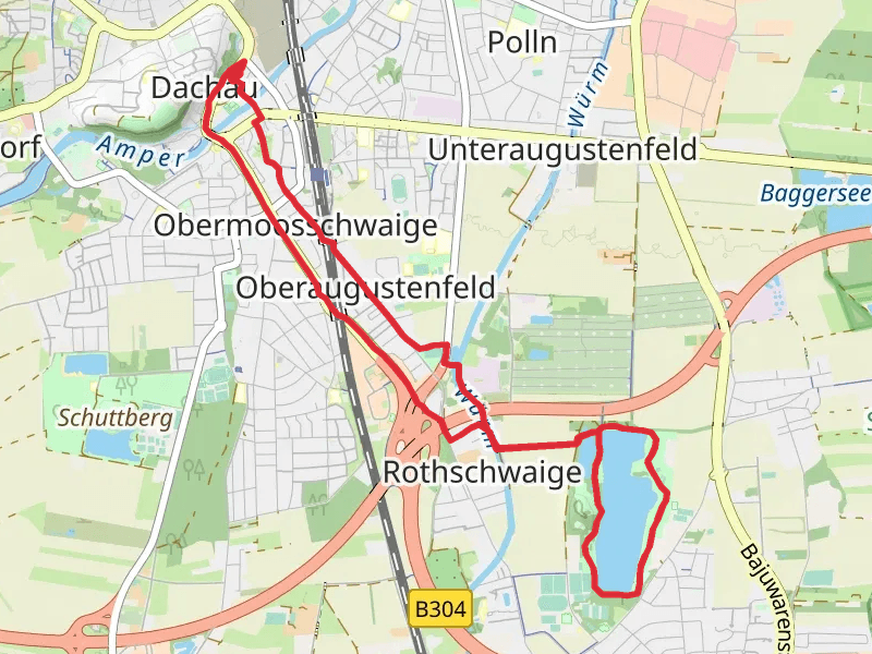 Karlsfelder See and Dachau Loop