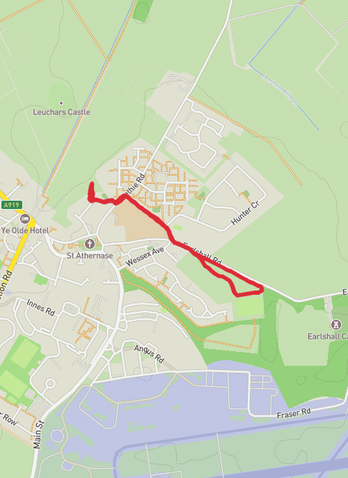 Fife Walking mobile static map