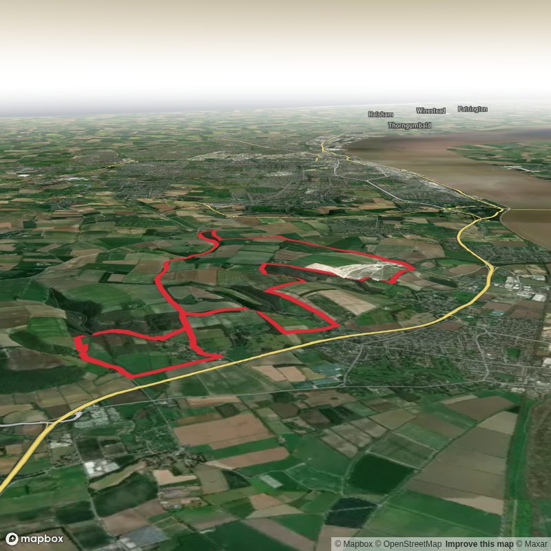 Half Marathon Trail Run via Bilkshill Plantation and Welton Dale