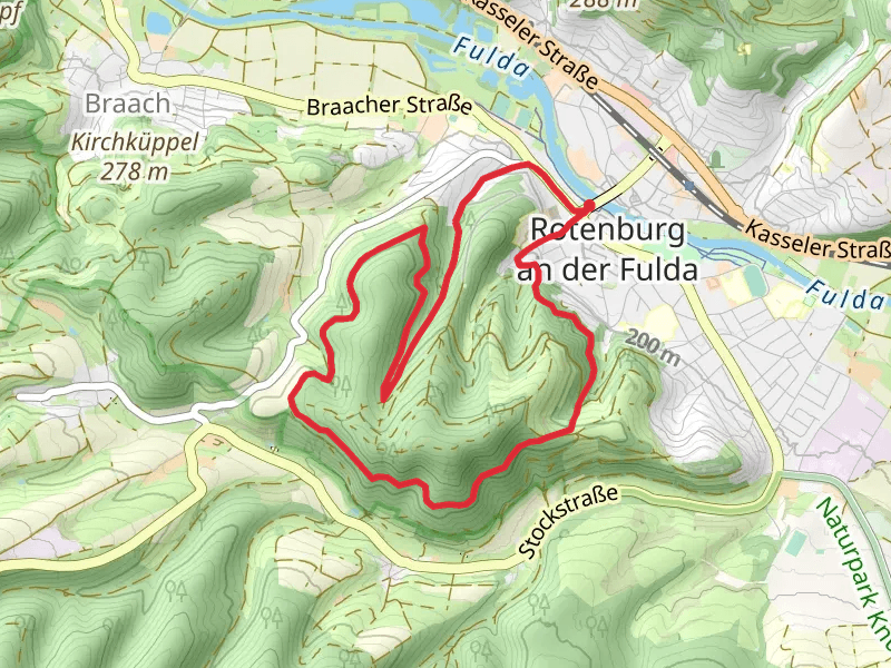 Borgmannweg and Rotenburg Wanderweg Loop