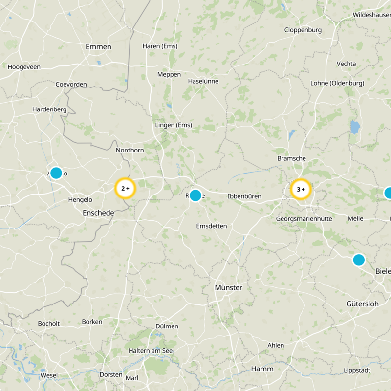 Kreis Steinfurt Static Map