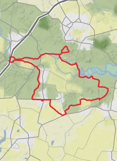 Colchester Trail Running mobile static map