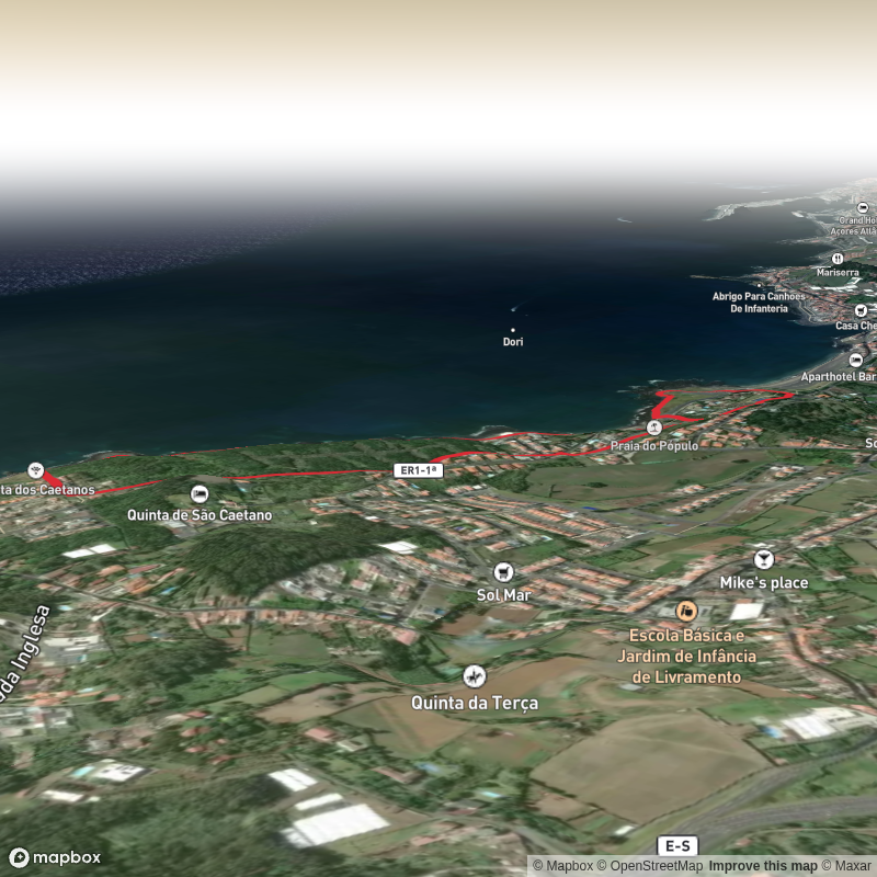 Vinhas de São Caetano and Praia do Populo Loop