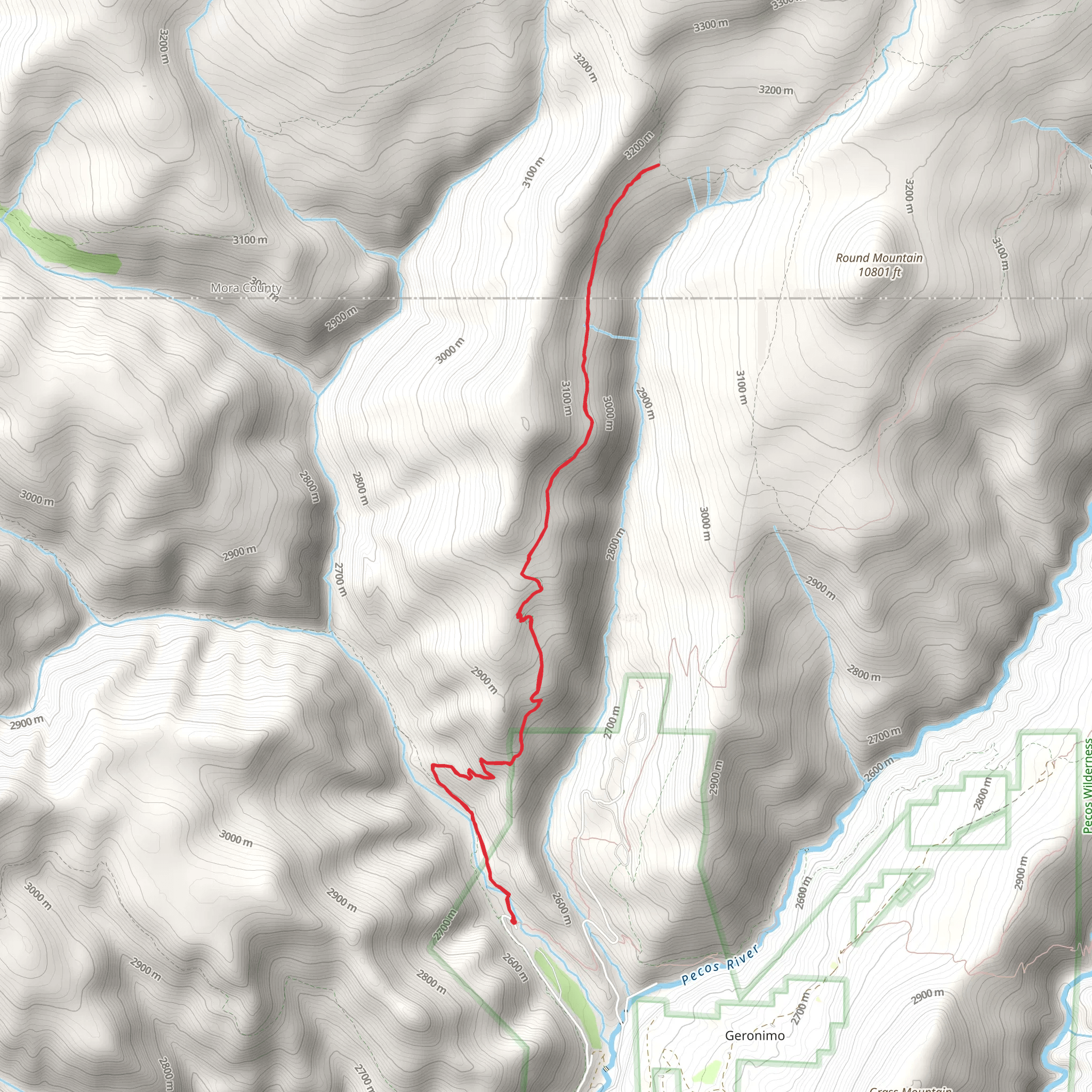 Dockweiler Trail mobile static map