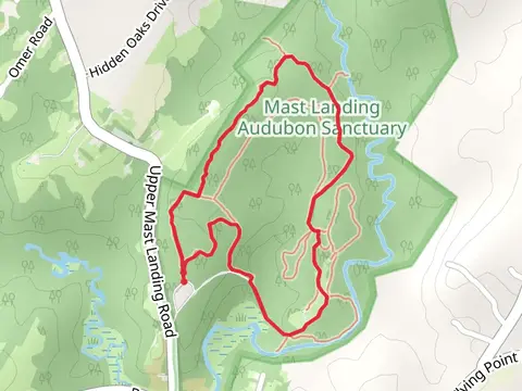 Mill Stream Loop from Upper Mast Landing Road
