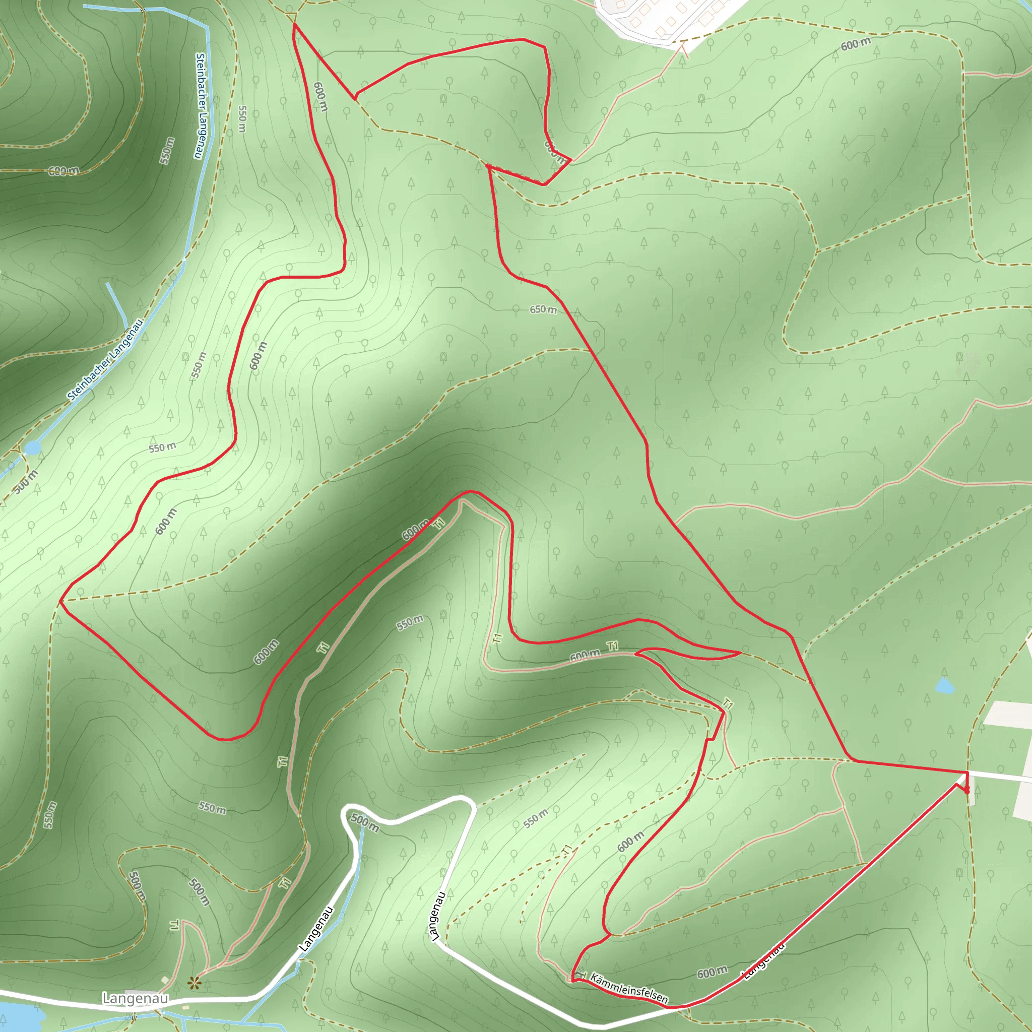 Säeuerlings Weg and Auf Jägersteigen DÖ Loop mobile static map