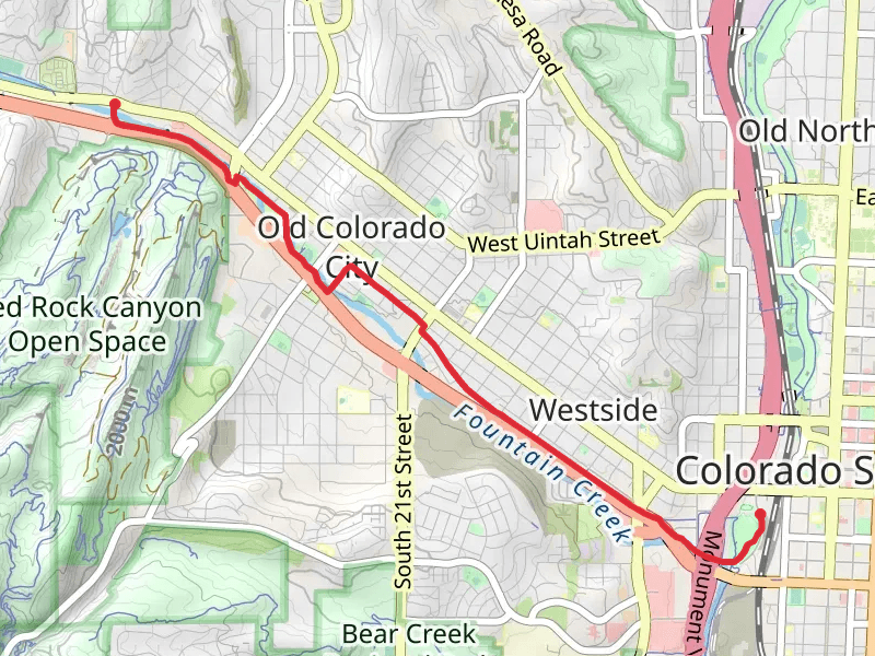 Midland Trail - Manitou Junction