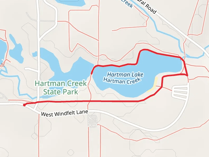 Hartman Lake and Mid Lake Trail