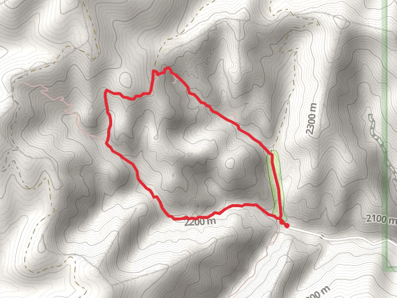 Middle Fork Trail and Right Fork Trail