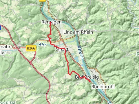 Remagen to Bad Breisig Walk