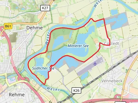 Mittlerer See and Südlicher See Loop