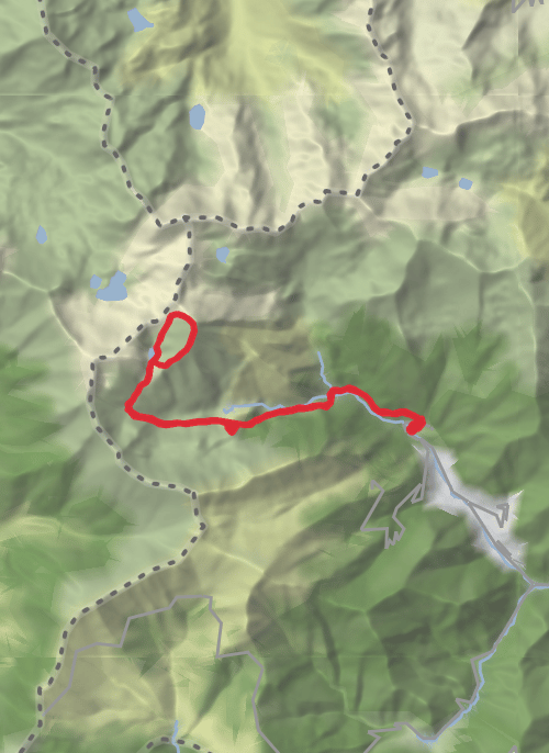 Comapedrosa mobile static map