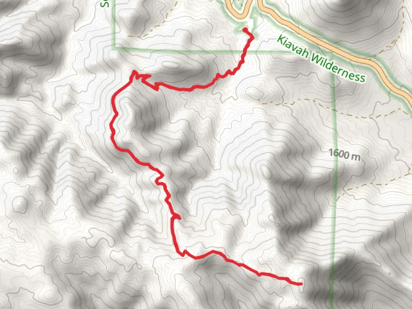 An image depicting the trail Scodie Mountains via Pacific Crest Trail and its surrounding area.