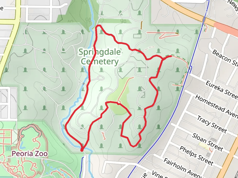 Springdale Savanna and Springdale Cemetery Loop