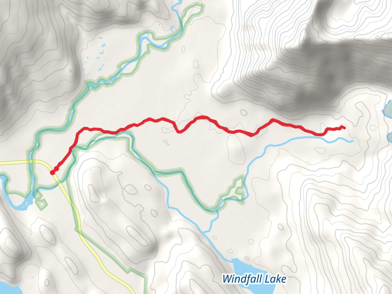 Herbert Glacier Trail