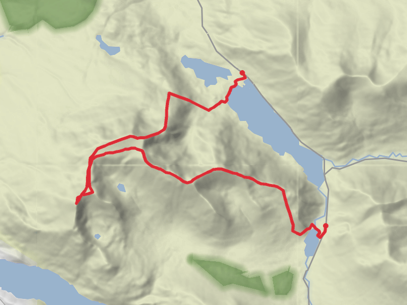Doo Lough, Mweelrea and Tawnyinlough