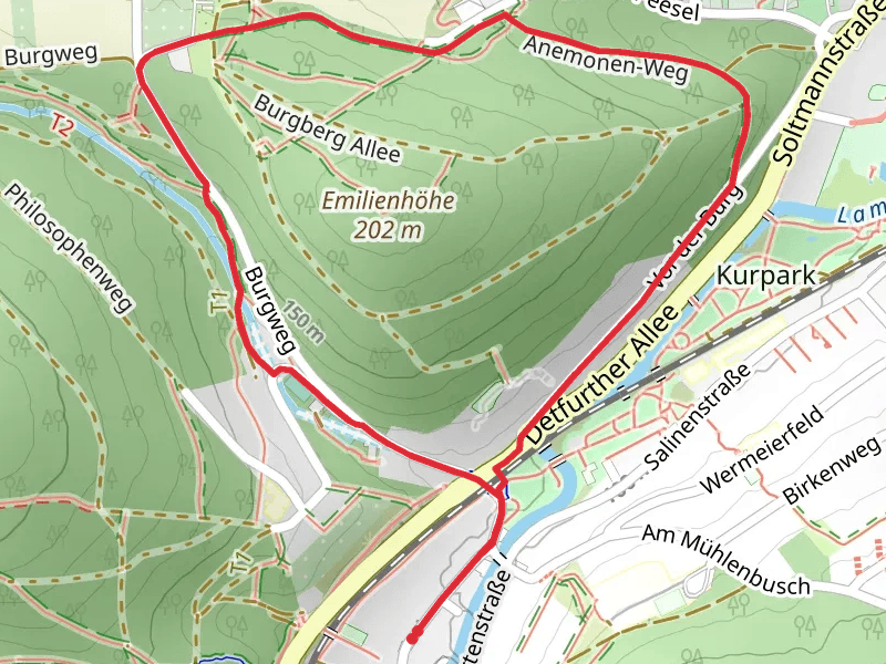 Soelter Weg and Fernwanderweg Calenberg Harz Loop