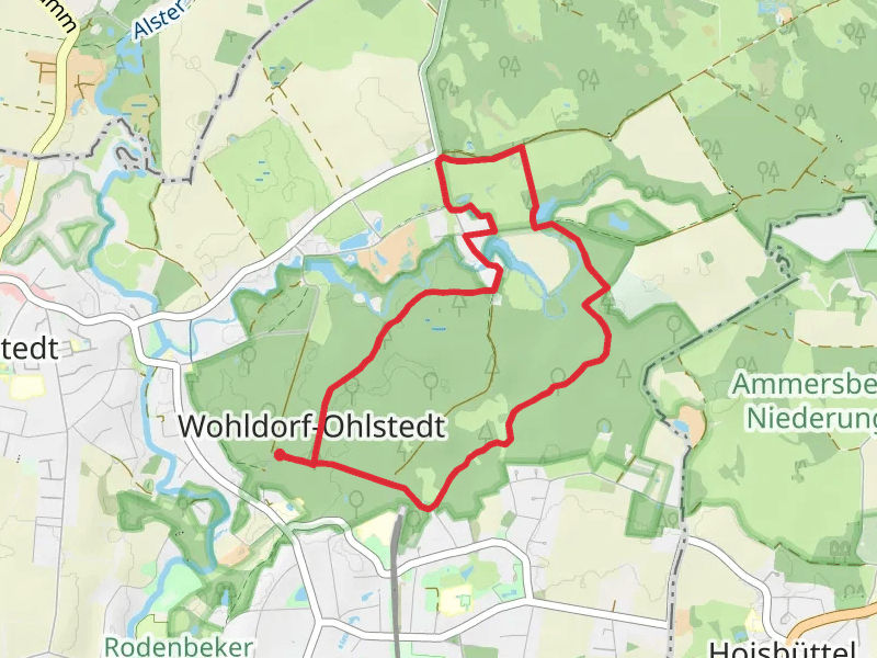 Ohlstedt Kayhude and Kupferteich Loop
