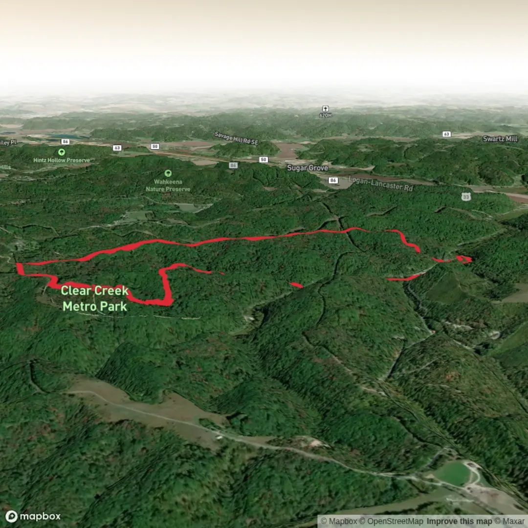 An image depicting the trail Cemetary Ridge Loop Trail and its surrounding area.