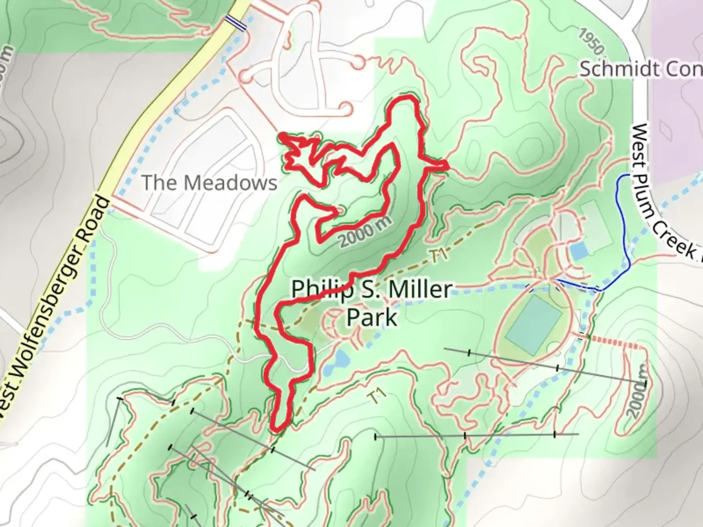 An image depicting the trail Gold Loop Trail and its surrounding area.