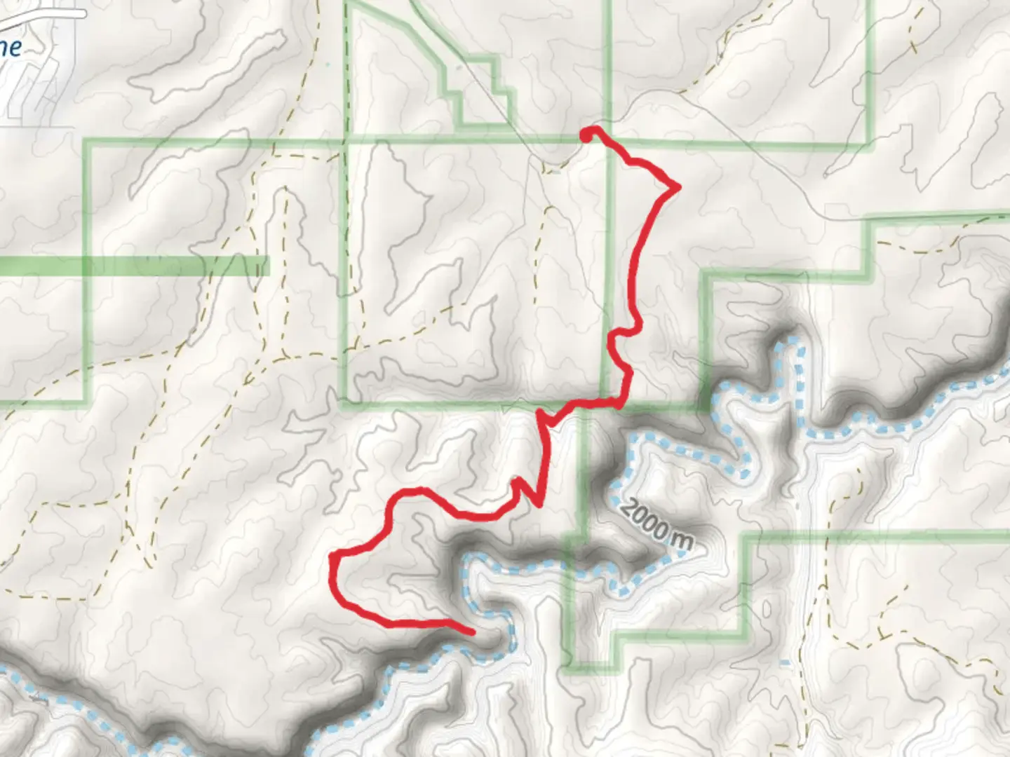 An image depicting the trail Walnut Creek via Arizona Trail and its surrounding area.