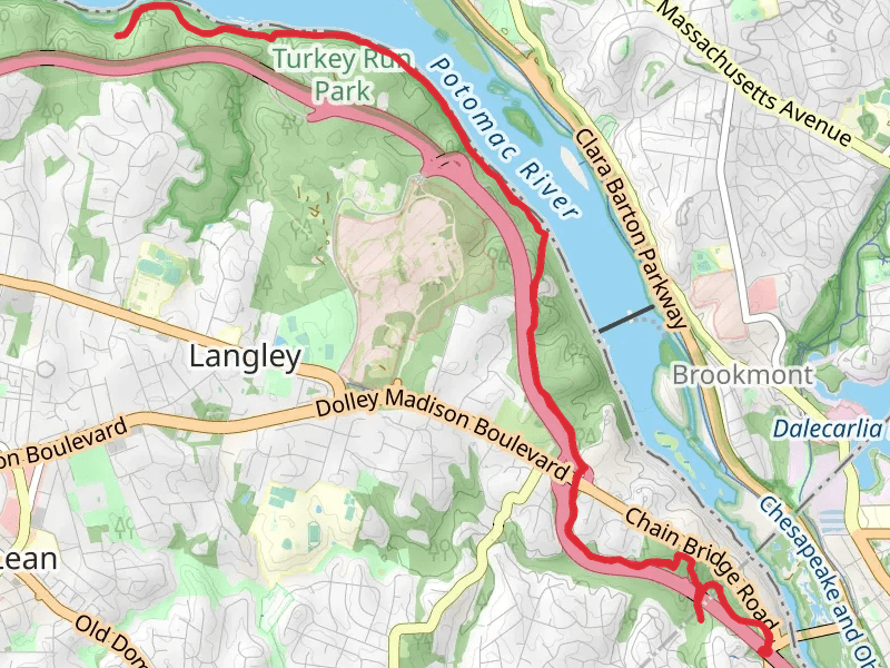 Potomac Heritage Trail - North Glebe Road