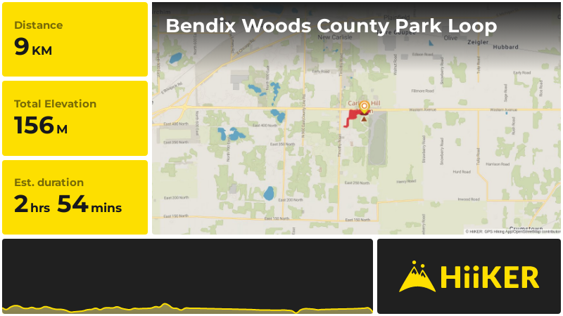 Bendix Woods County Park Loop | Saint Joseph County | Indiana