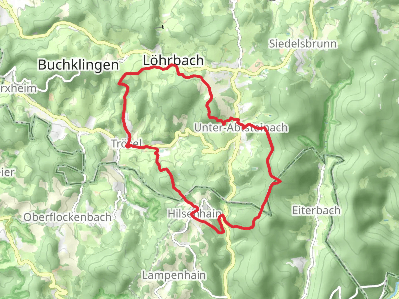 Trosel and Unterabtsteinach Loop