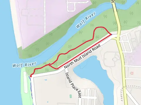 North Mud Island Road Loop