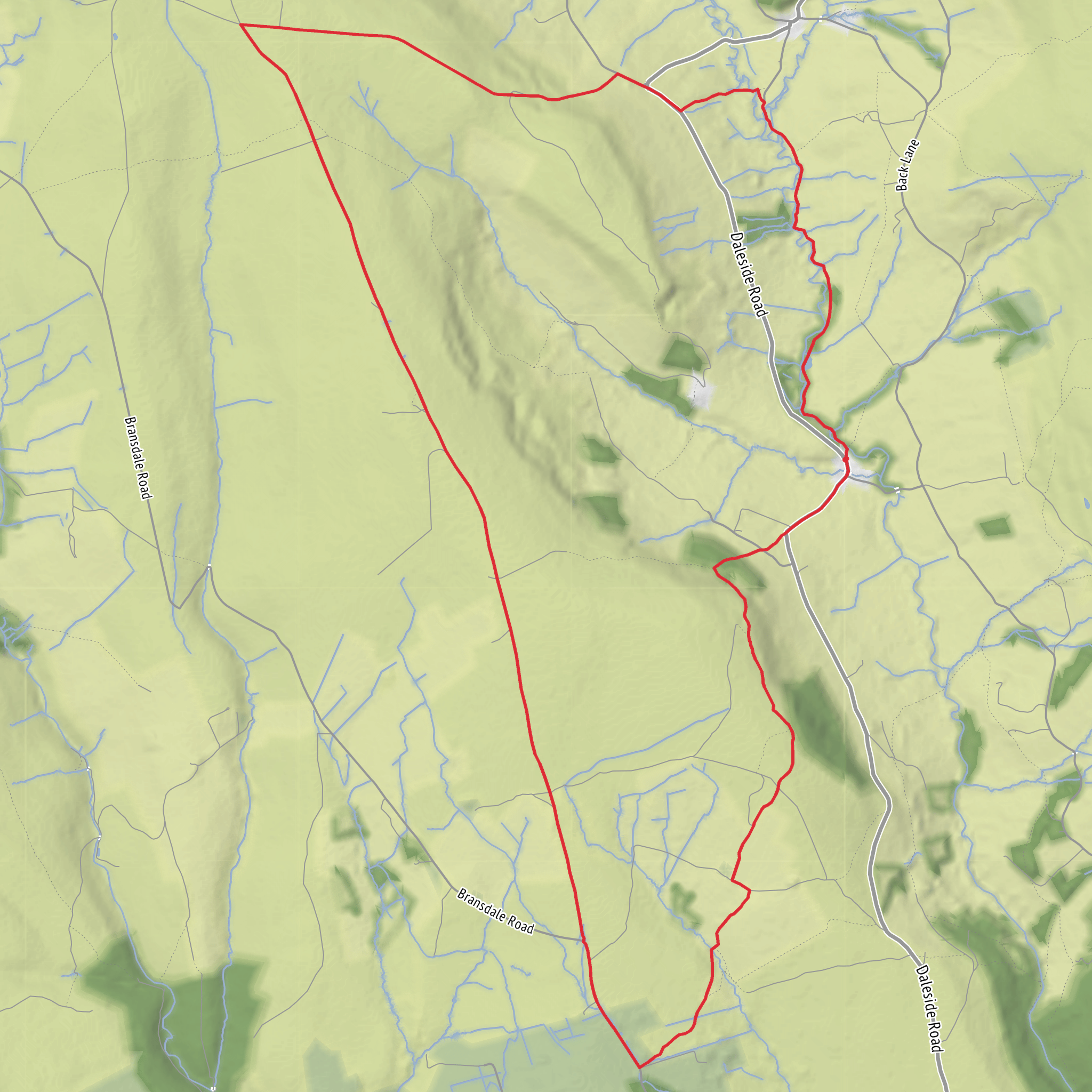 Dickon Howe, Rudland Rigg and Low Mill Loop mobile static map