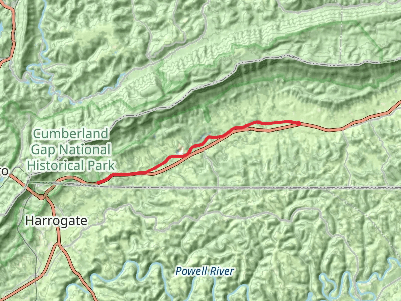 Wilderness Road Trail - Caylor