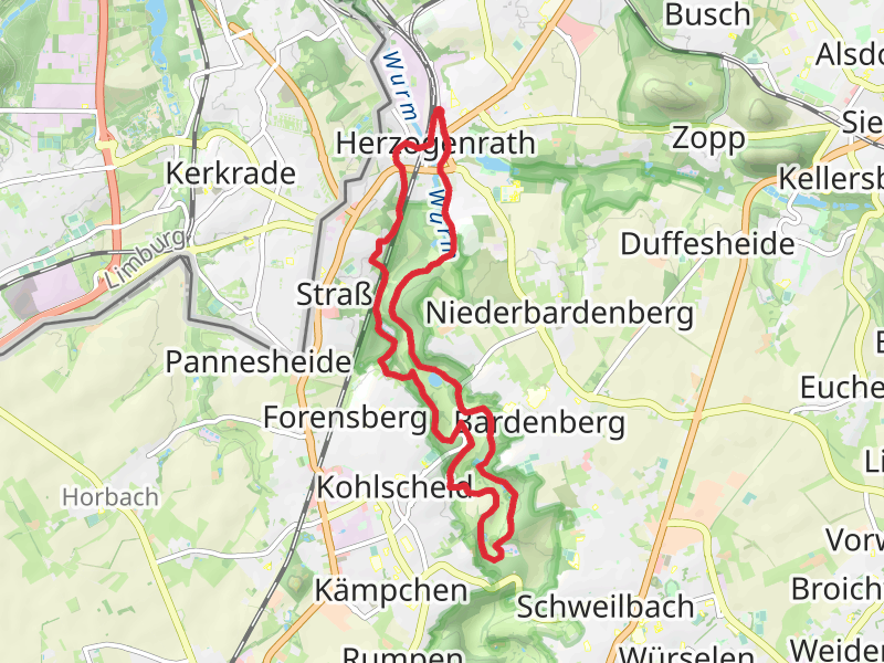 Grenzland Weg and Herzogenrath