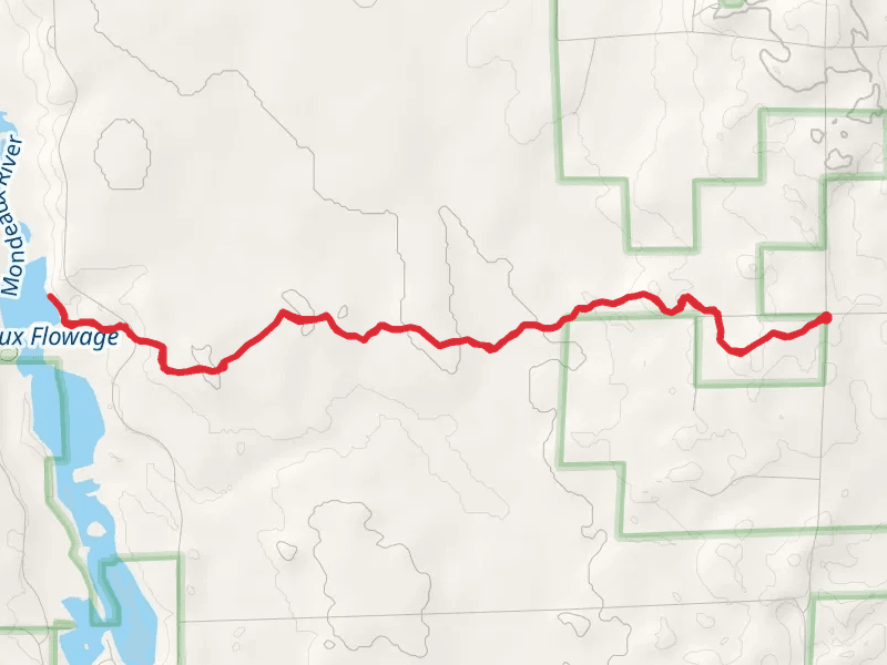 Mondeaux River via IAN Trail