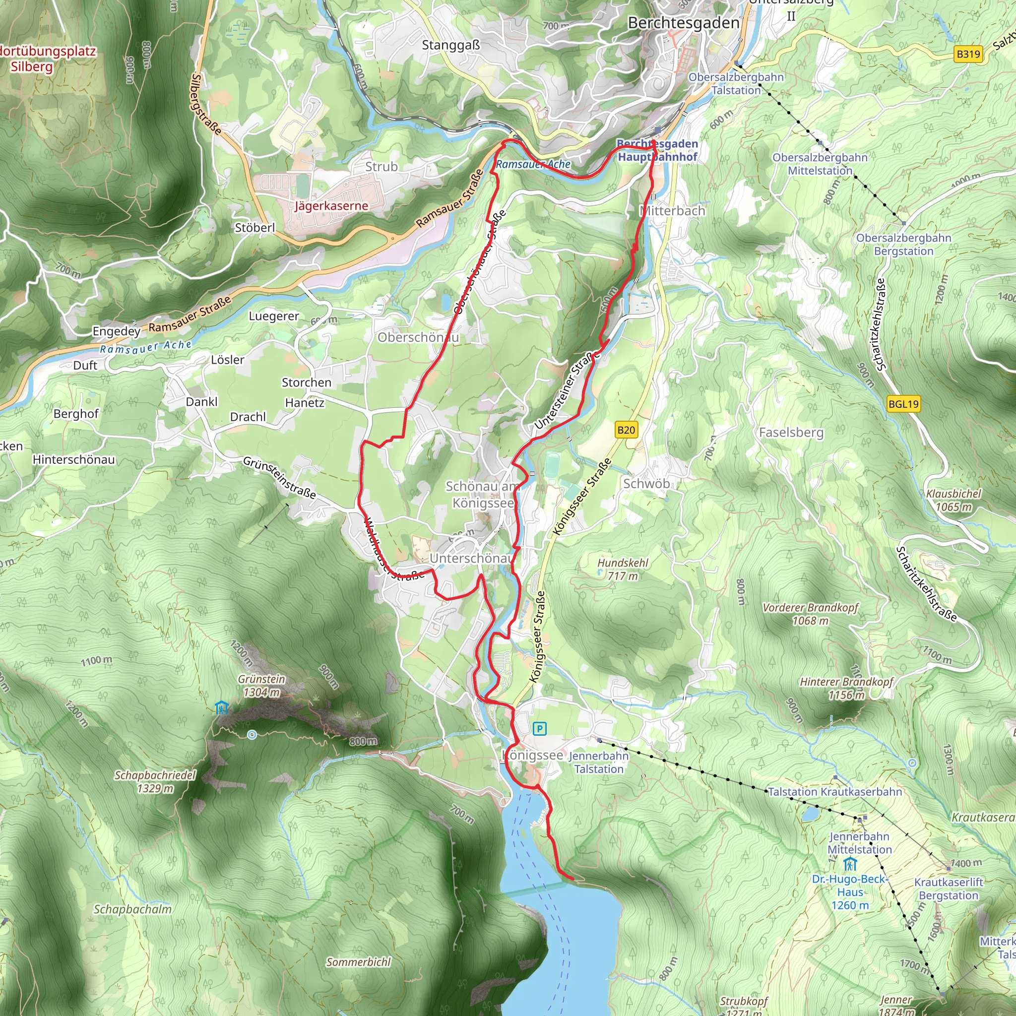 Berchtesgaden and Schonau am Knoigsee Loop | Berchtesgadener Land | Ge