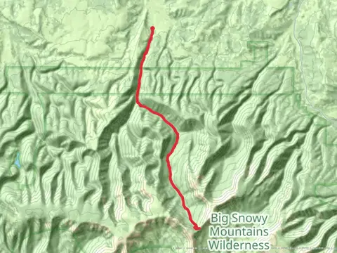 Knife Blade Ridge via Cottonwood Trail