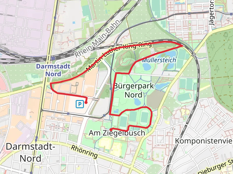 Müllersteich Walk