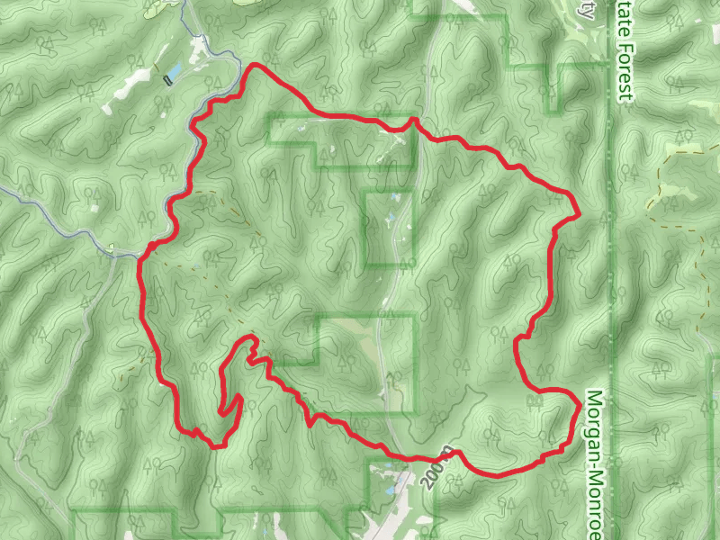 Tecumseh Trail and Low Gap Trail