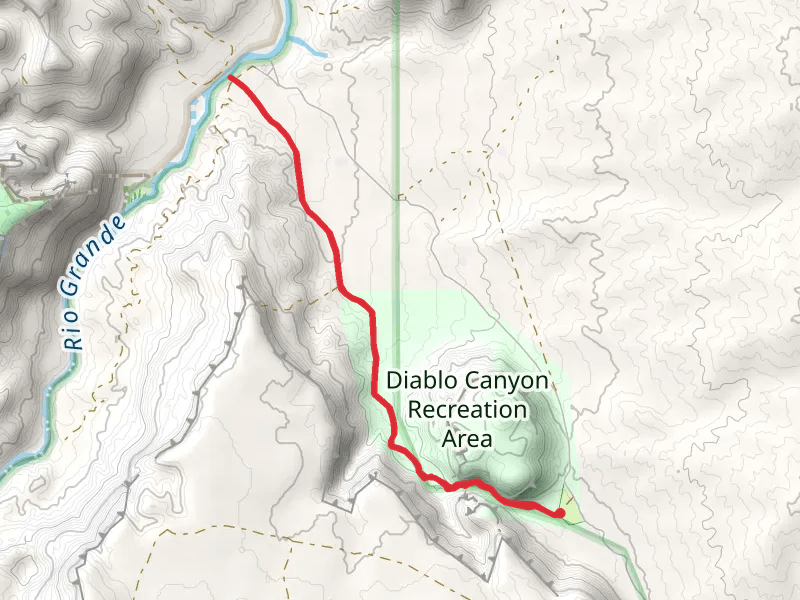 Rio Grande via Diablo Canyon Trail