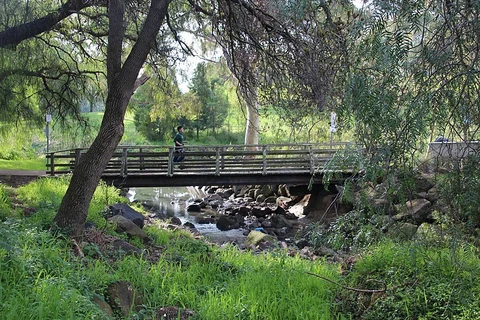Coburg Lake Reserve playground Walk