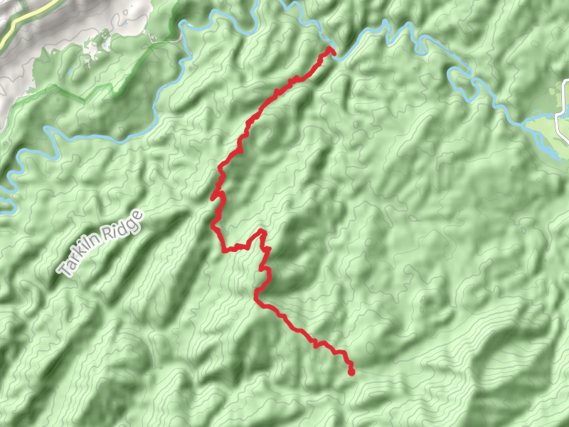 Hannah Mountain Trail from Parson Branch Road