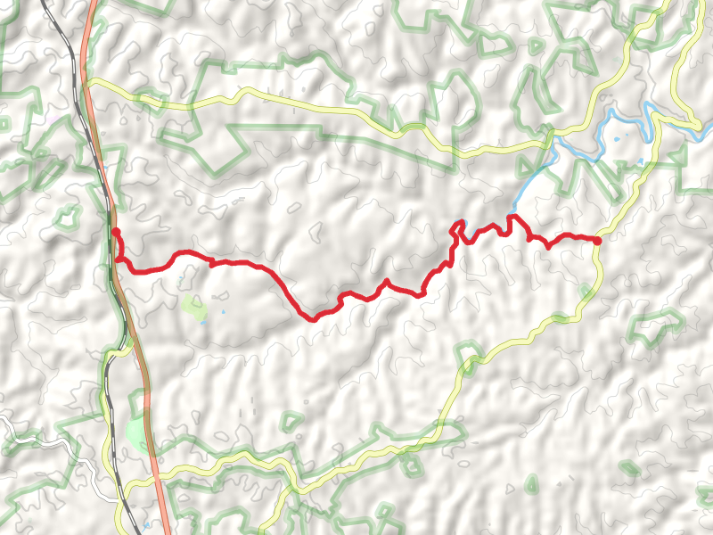 Sheltowee Trace Trail Point to Point