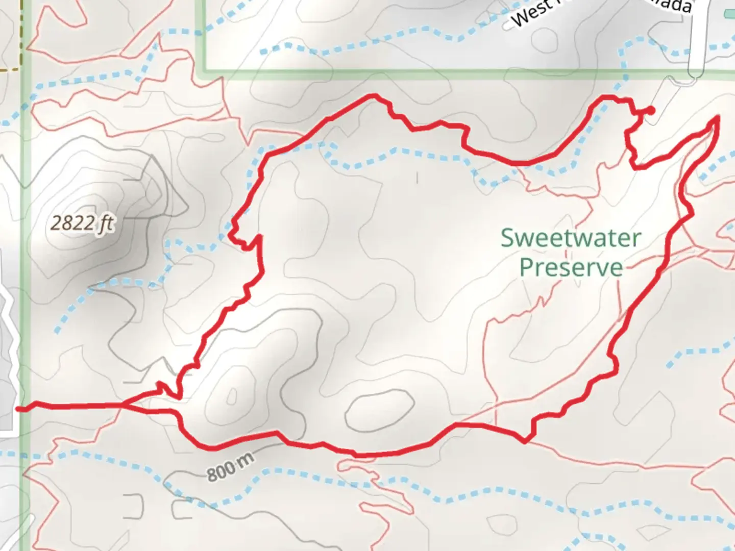 An image depicting the trail Saguaro Vista Loop Trail and its surrounding area.
