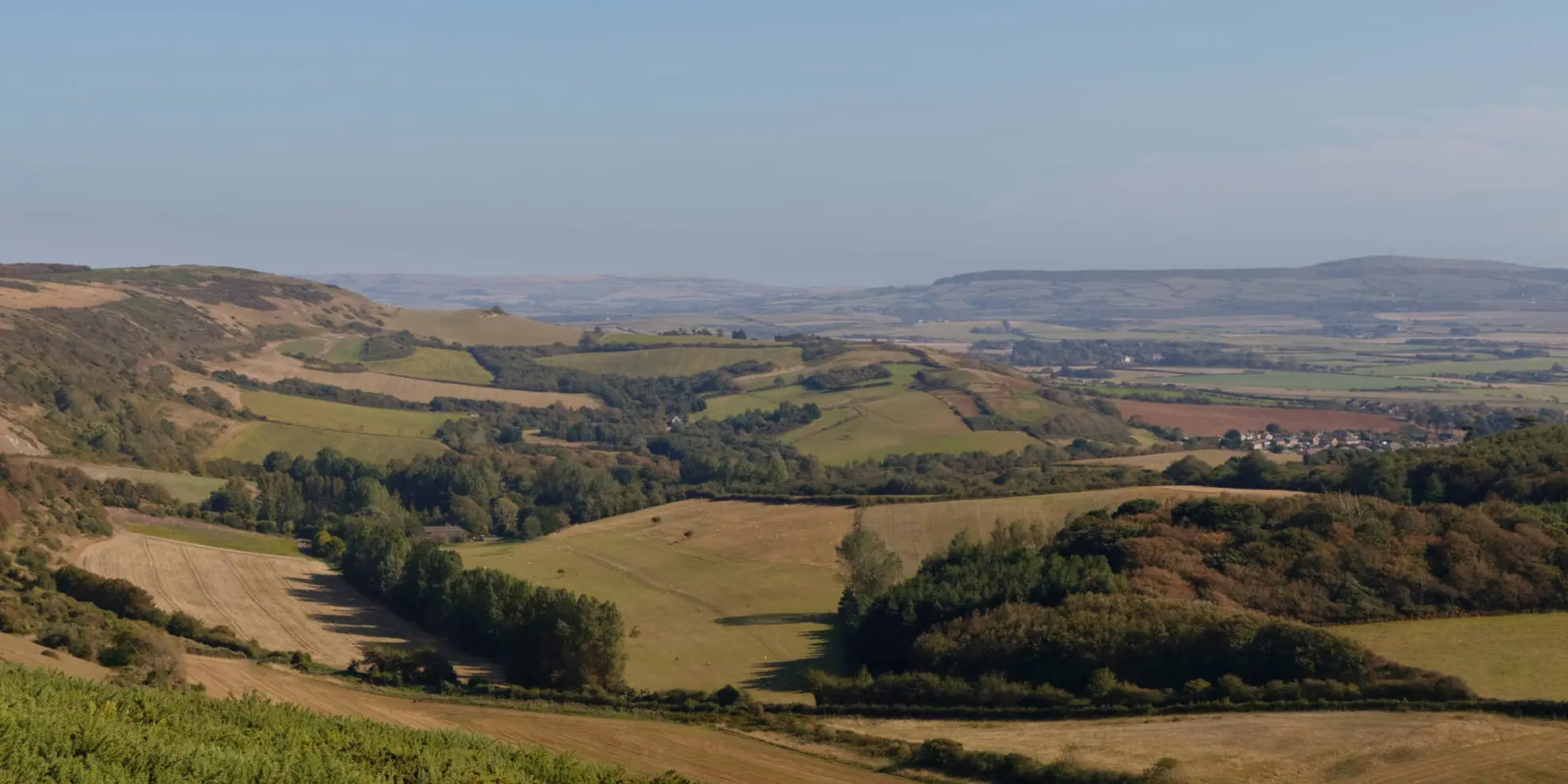An image depicting the trail Lowbury Hill and Roden Downs from Compton and its surrounding area.
