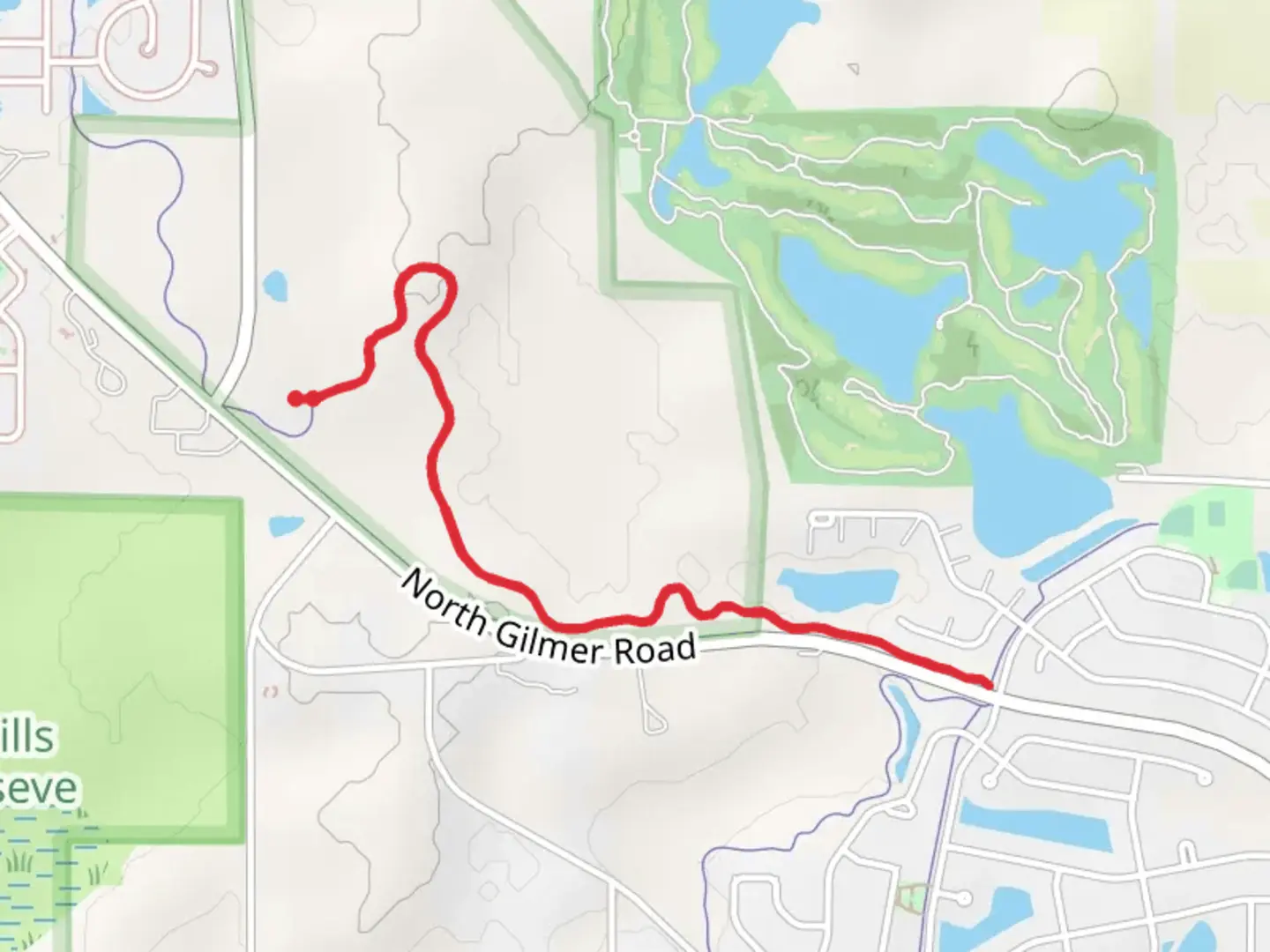 An image depicting the trail Singing Hills Forest Preserve - Millennium Trail and its surrounding area.