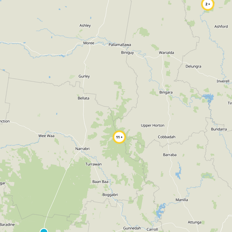 Moree Plains Shire Static Map