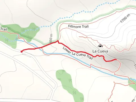 Lower La Cueva Trail