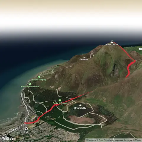 Hike from Newry, Mourne, Slieve Donard to Bloody Bridge