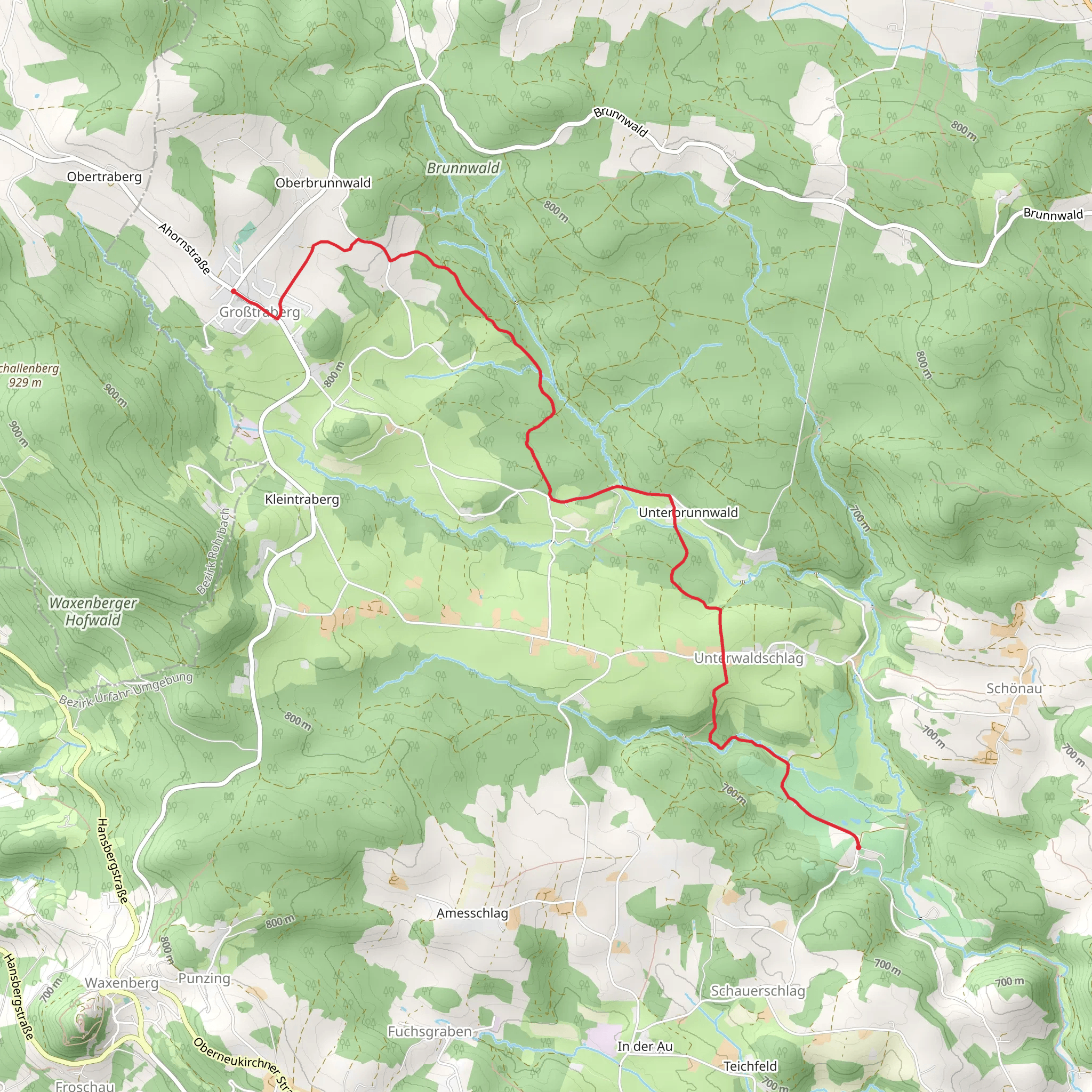 Zum Golfplatz mobile static map